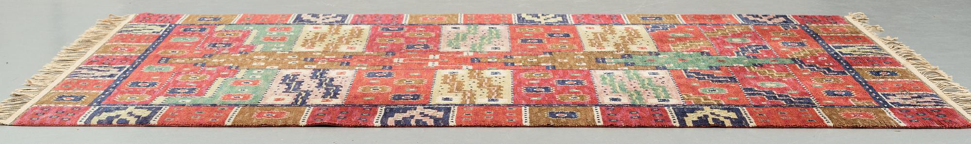 Märta Måås-Fjetterström, MATTO, "Tornet", knotted pile, ca 307,5 x 212,5 cm, signed AB MMF.