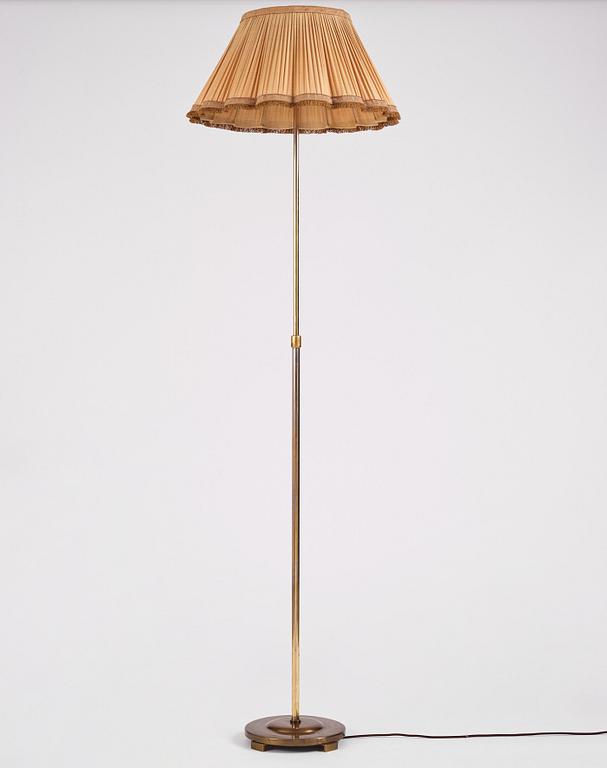 Erik Tidstrand, a floor lamp, model "29676", Nordiska Kompaniet, 1930-40s.