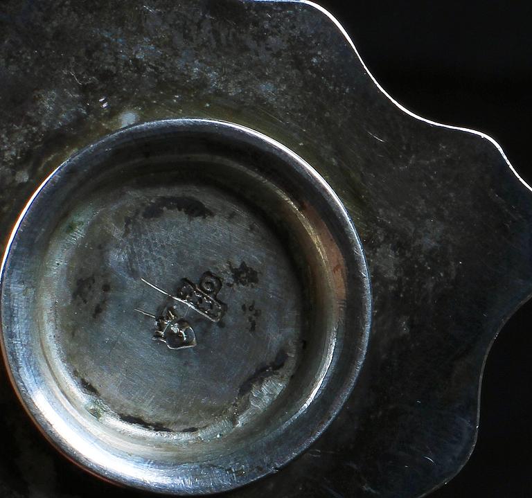 PARTI SILVER, 8 delar, mest Sverige sent 1800-tal till 1900-talets andra hälft.