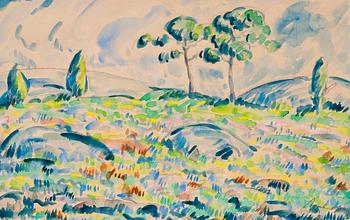 546. Anton Lindfors, SUMMER LANDSCAPE.