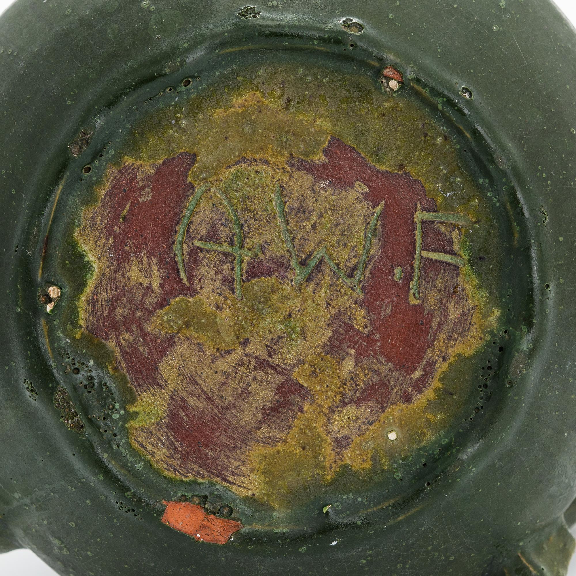 ALFRED WILLIAM FINCH, maljakko, signeerattu A.W.F.