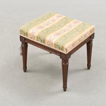 An early 19th century, Gustavian tabouret.