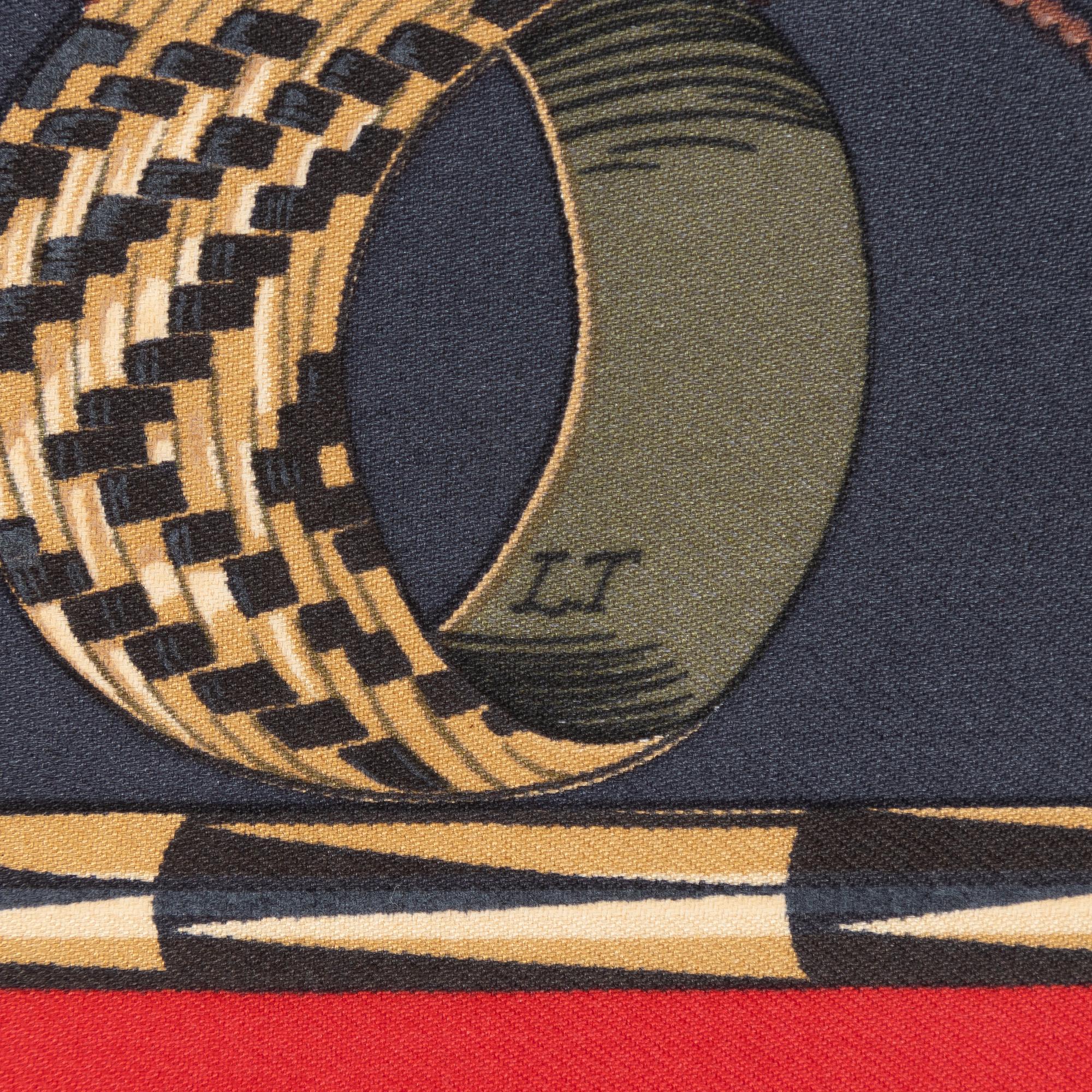 Hermès, scarf, "Brazil".