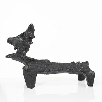 Olle Hermansson, fire dog, "The Fox", Husqvarna.