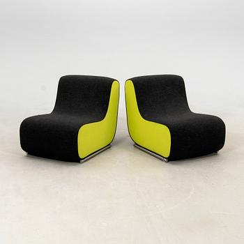 Hertel & Klarhoefer Armchairs, a pair "Ally" S06 Blå Station Hertel & Klarhoefer 2012.