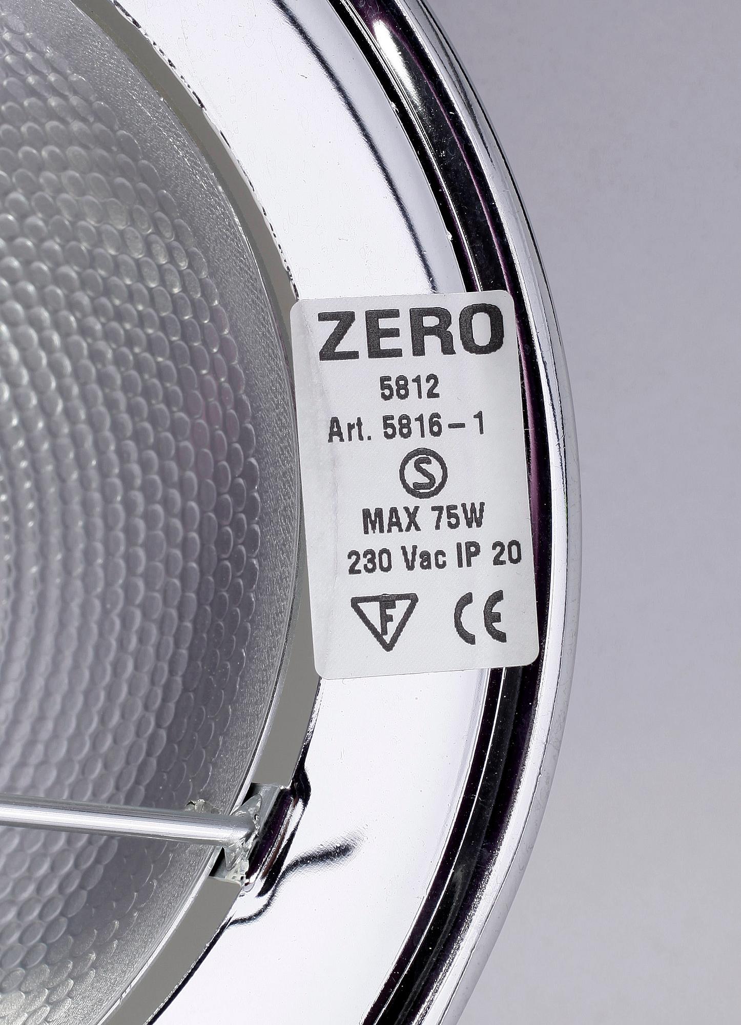 BORDSLAMPOR, ett par, Zero, Sverige 1900/2000-tal.