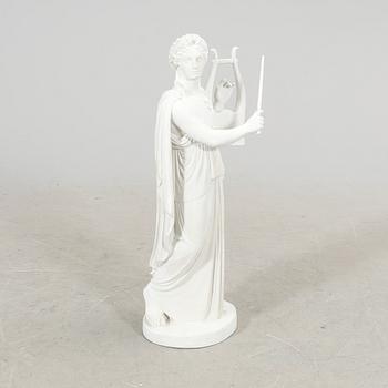A plaster statue of Erato modern copy.
