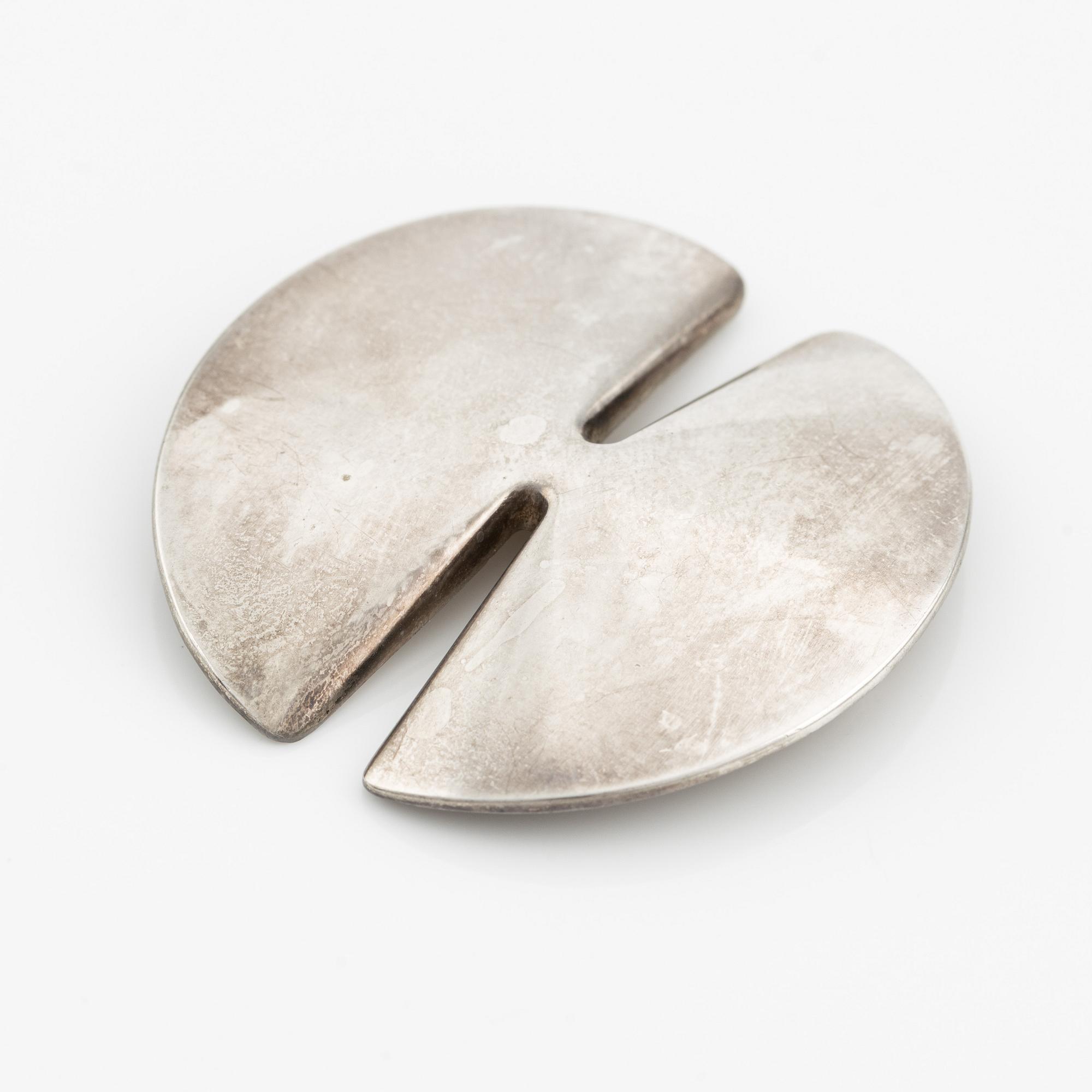 brosch, sterlingsilver, för Georg Jensen, modell 337B.