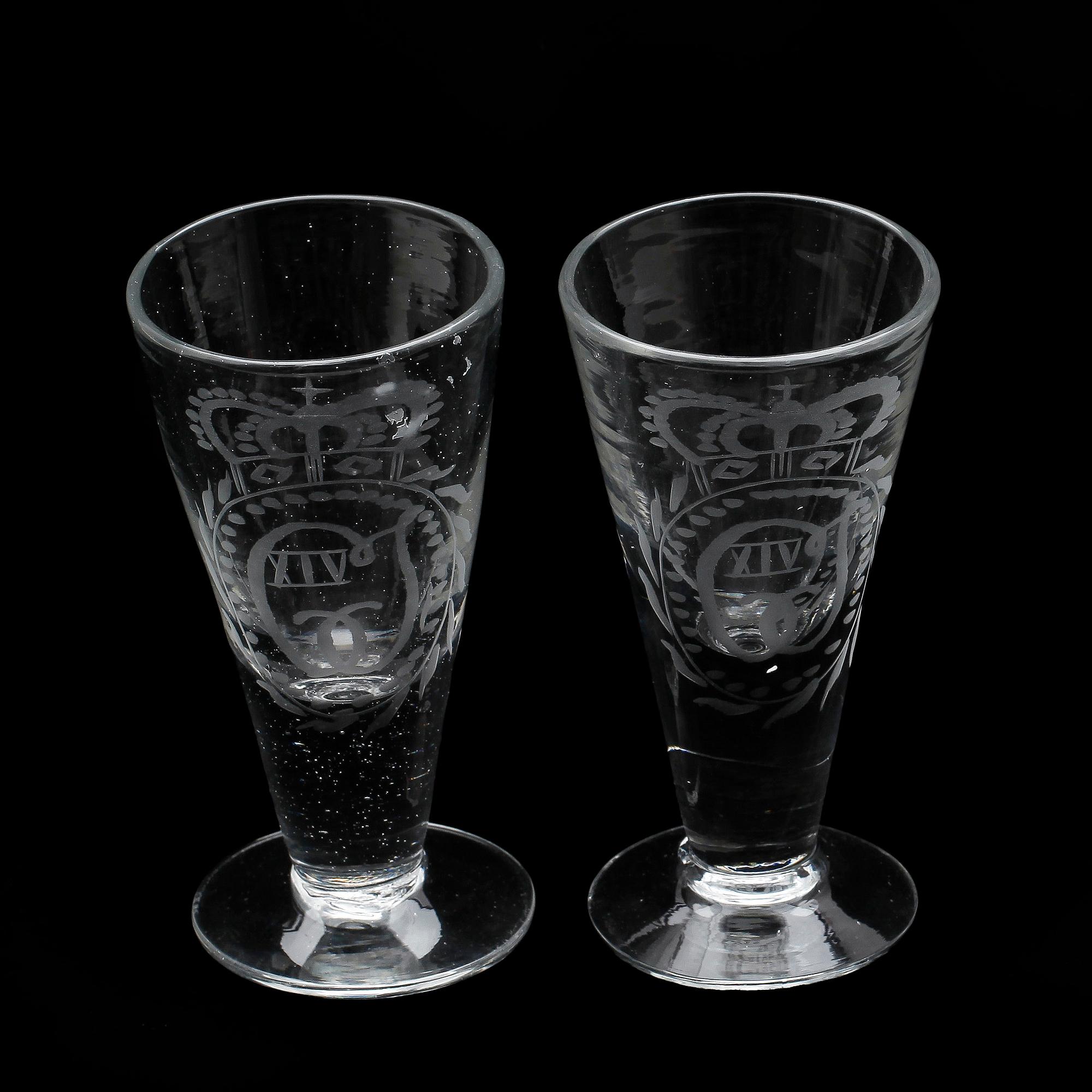 GLAS, 2 st, Sverige, 1800-talets början.