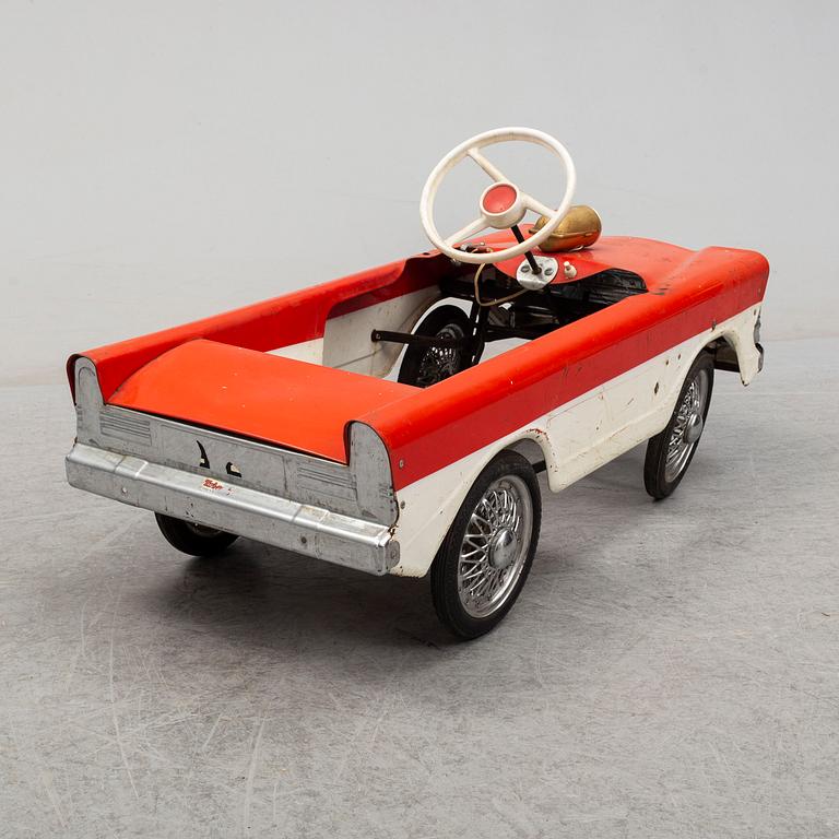 A TRI-ANG PEDAL CAR, 1950s.