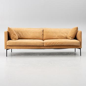 Sofa with footstool/chaise longue, exceptional, period.