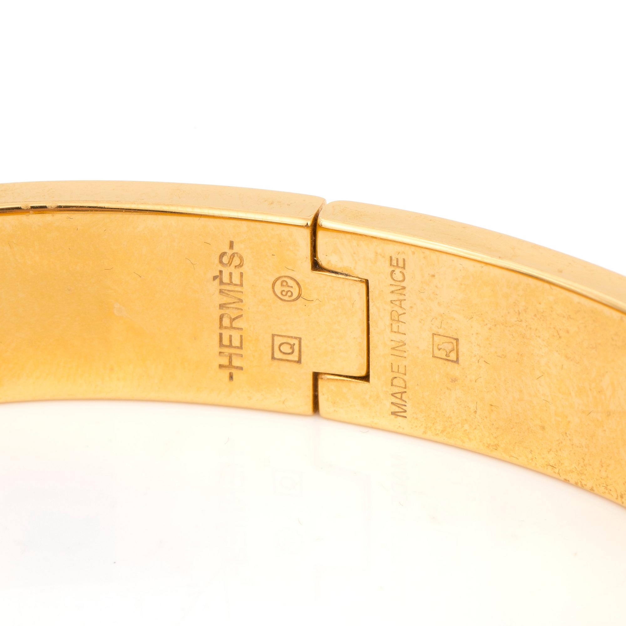 ARMBAND, "Clic H", Hermès.