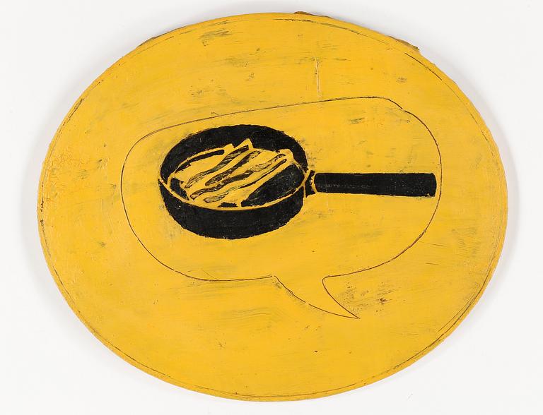 URBAN ENGSTRÖM, olja på duk, signerad samt daterad New York -91.