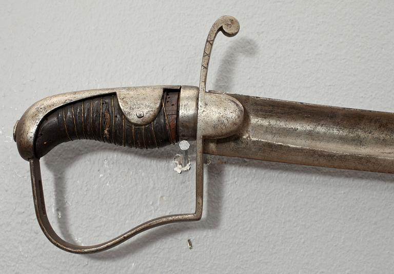 SABEL, svensk för kavelleri m/1808. Märkt Osborn & Gunby.