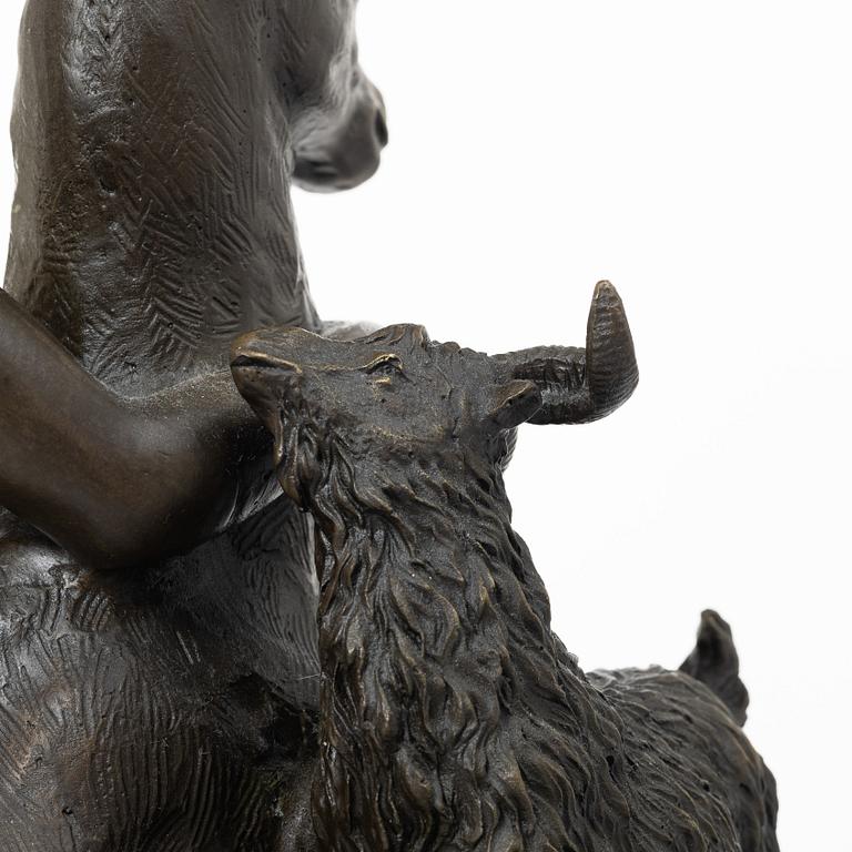 Diana and the deer, P. Jacquiet, after, 21st century.