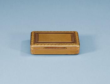 A GERMAN 19TH CENTURY GOLD-BOX.