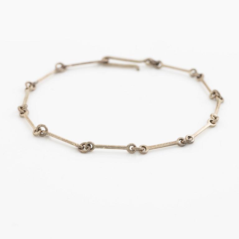 Lapponia, bracelet, sterling silver, Finland 1984.