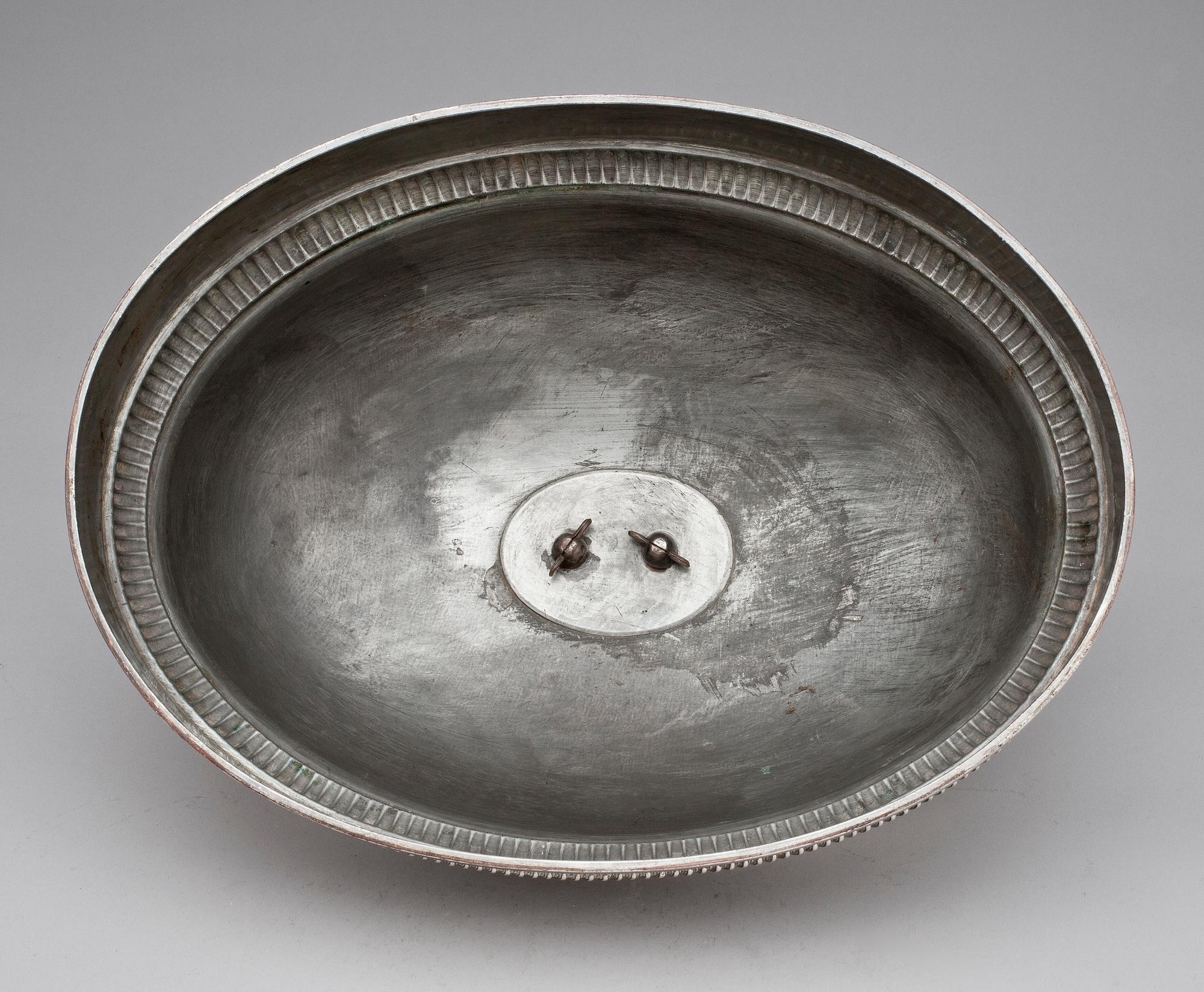 STEKHUV, troligen Sheffield plate, 1800-tal.