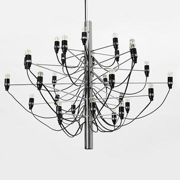 Gino Sarfatti, ceiling chandelier, model 2097/30, Flos, Italy.