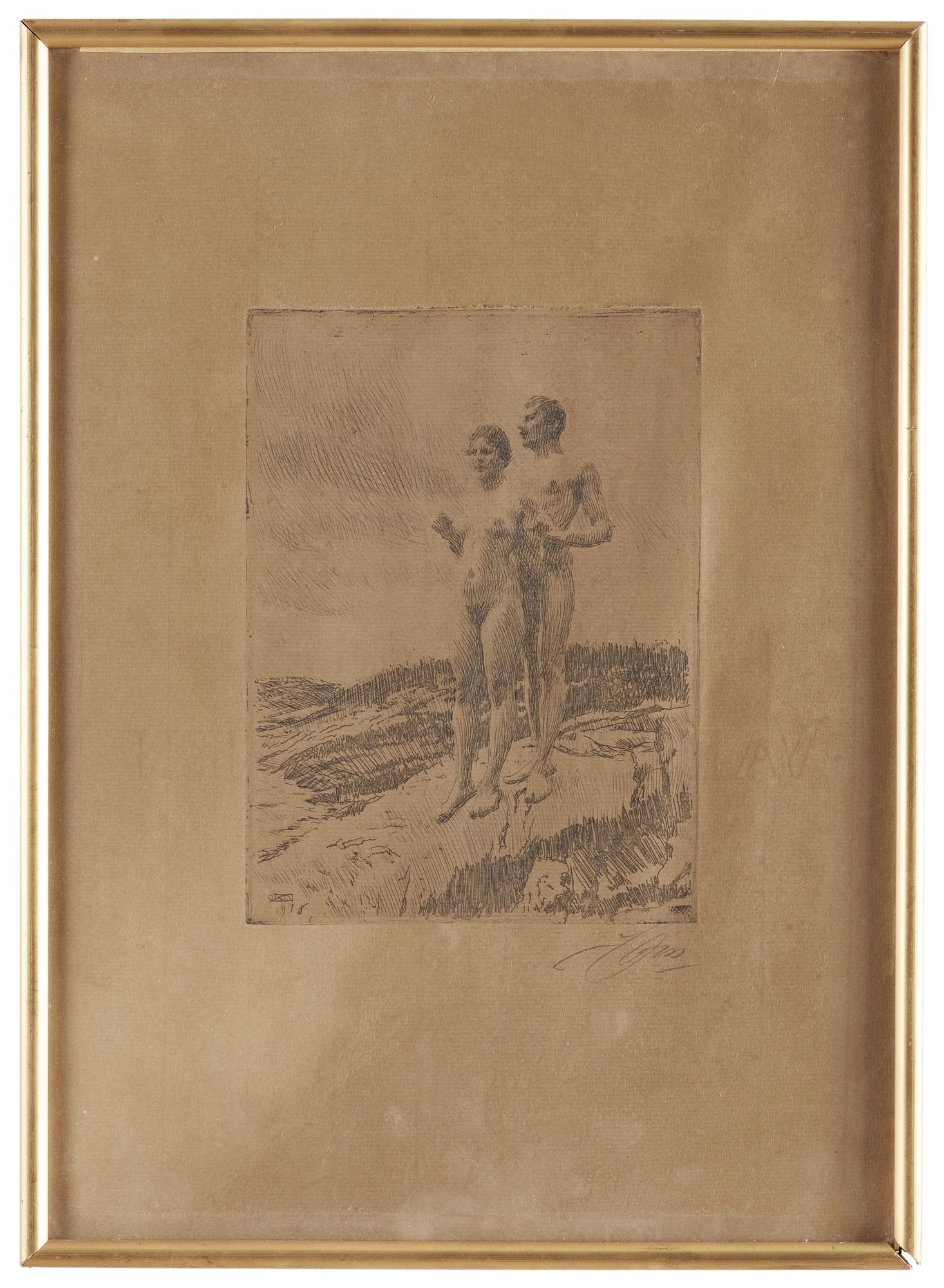 Anders Zorn, The two.