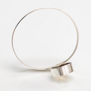 Elis Kauppi, A silver bracelet with a citrine. Kupittaan kulta, Turku 1965.