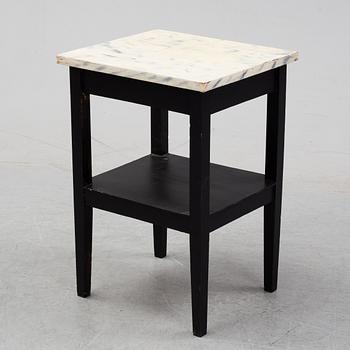 A painted sidetable, mid 20th Century.