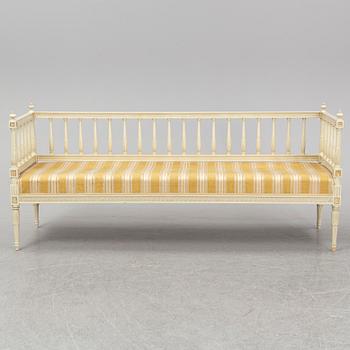 A second half of the 20th century Gustavian style sofa.