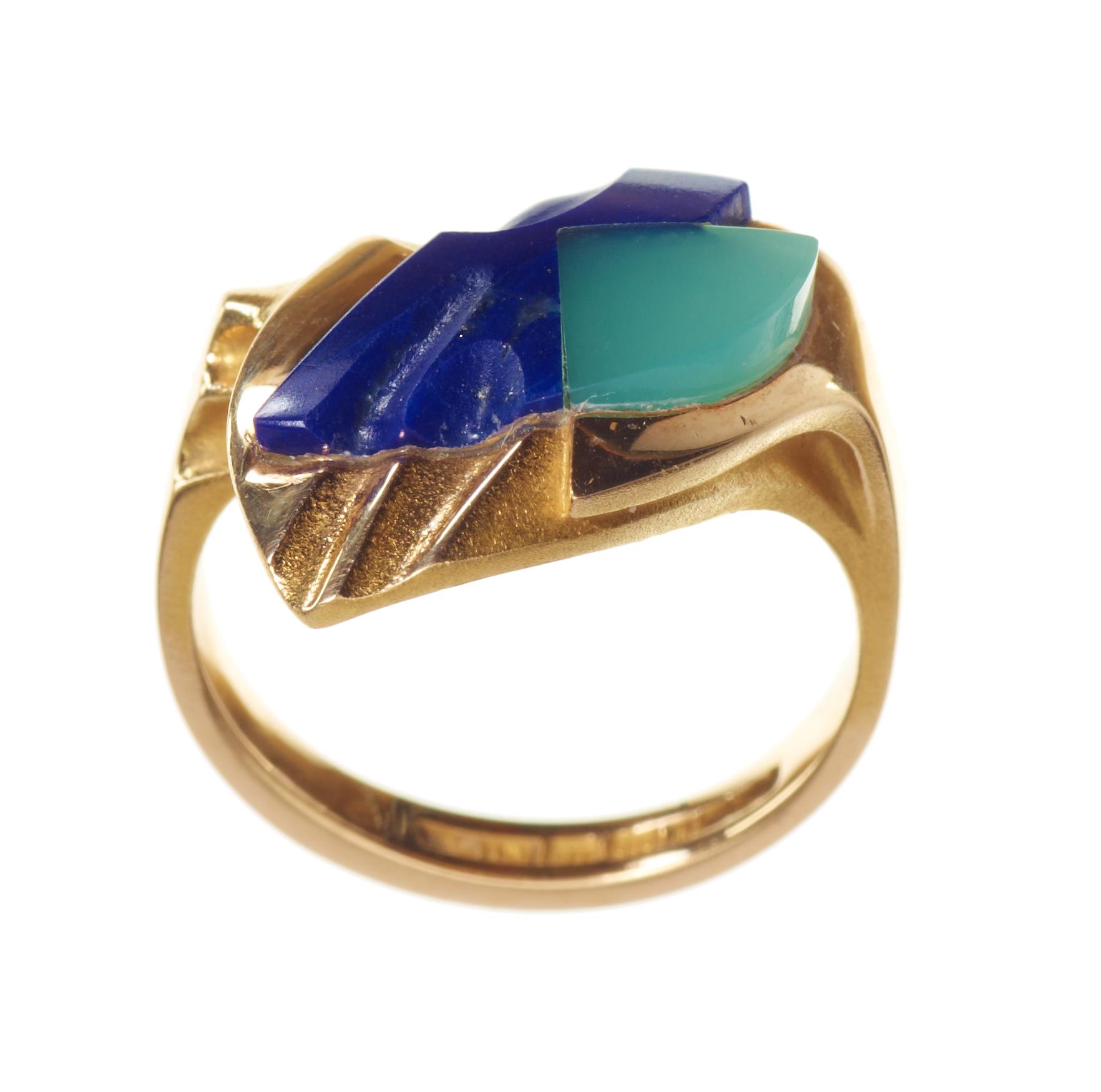 Lapponia, A Lapponia 14k gold set, Finland 1997.