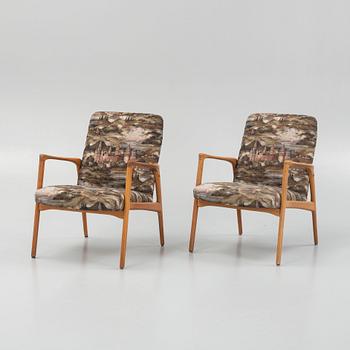 Fåtöljer, ett par, 1900-talets mitt.
