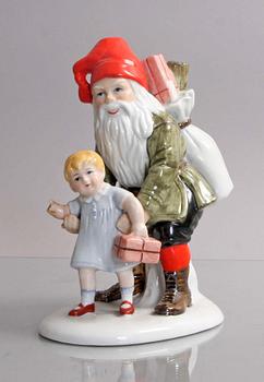 TOMTAR, 3 st, porslin, Kalmar Läns Museum.