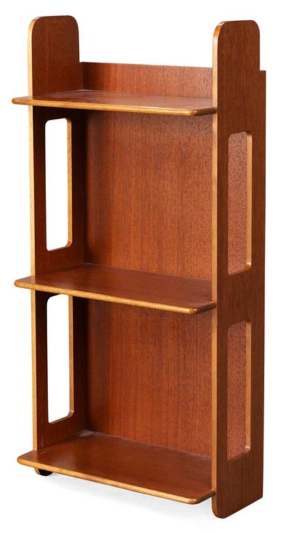 A Josef Frank mahogany shelf, Svenskt Tenn, model 2085.