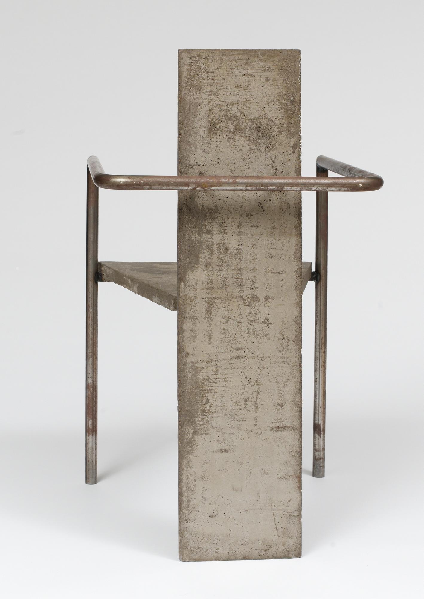 JONAS BOHLIN, karmstol, "Concrete", Källemo, cirka 1981.