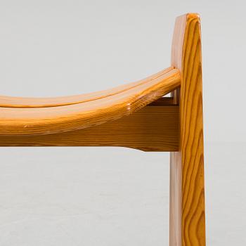 GILBERT MARKLUND, pall, Flarkens snickeri AB, formgiven 1969.