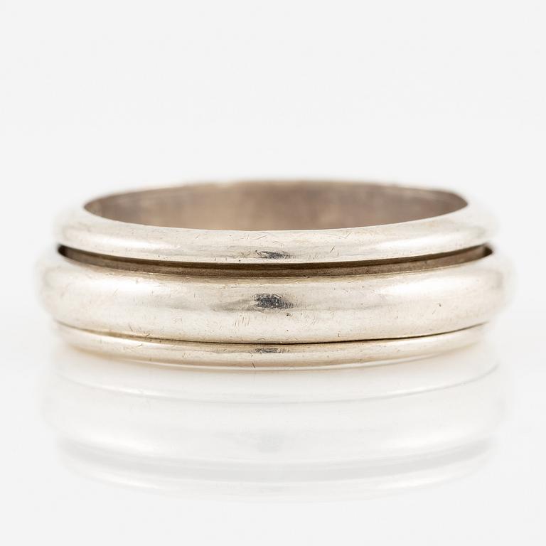 Ring, silver, Mexico.