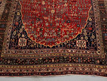 Matto, antique Qashqai, "Mille fleurs", ca 267-269 x 180,5-186,5 cm.