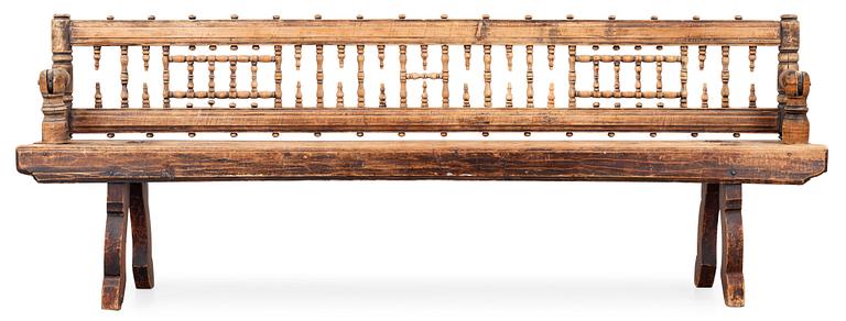 VÄNDBÄNK. Hälsingland/Dalarna, 1700/1800-tal.