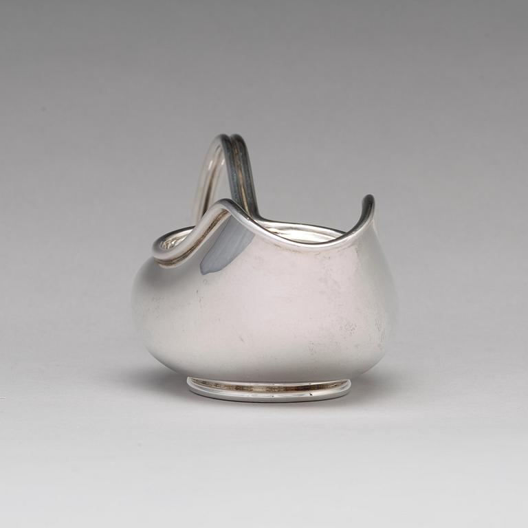Erik Herløw, a sterling sauceboat, Firma Anton Michelsen, Copenhagen 1960.