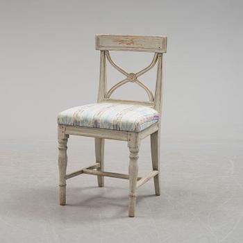 STOL, gustaviansk, s.k. Bellmanstol, 1800-talets början.