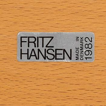 PETER HVIDT & ORLA MØLGAARD NIELSEN, a coffee table for Fritz Hansen 1982.