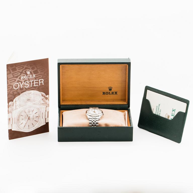 Rolex, Oyster Perpetual Date, Chronometer, armbandsur, 34 mm.