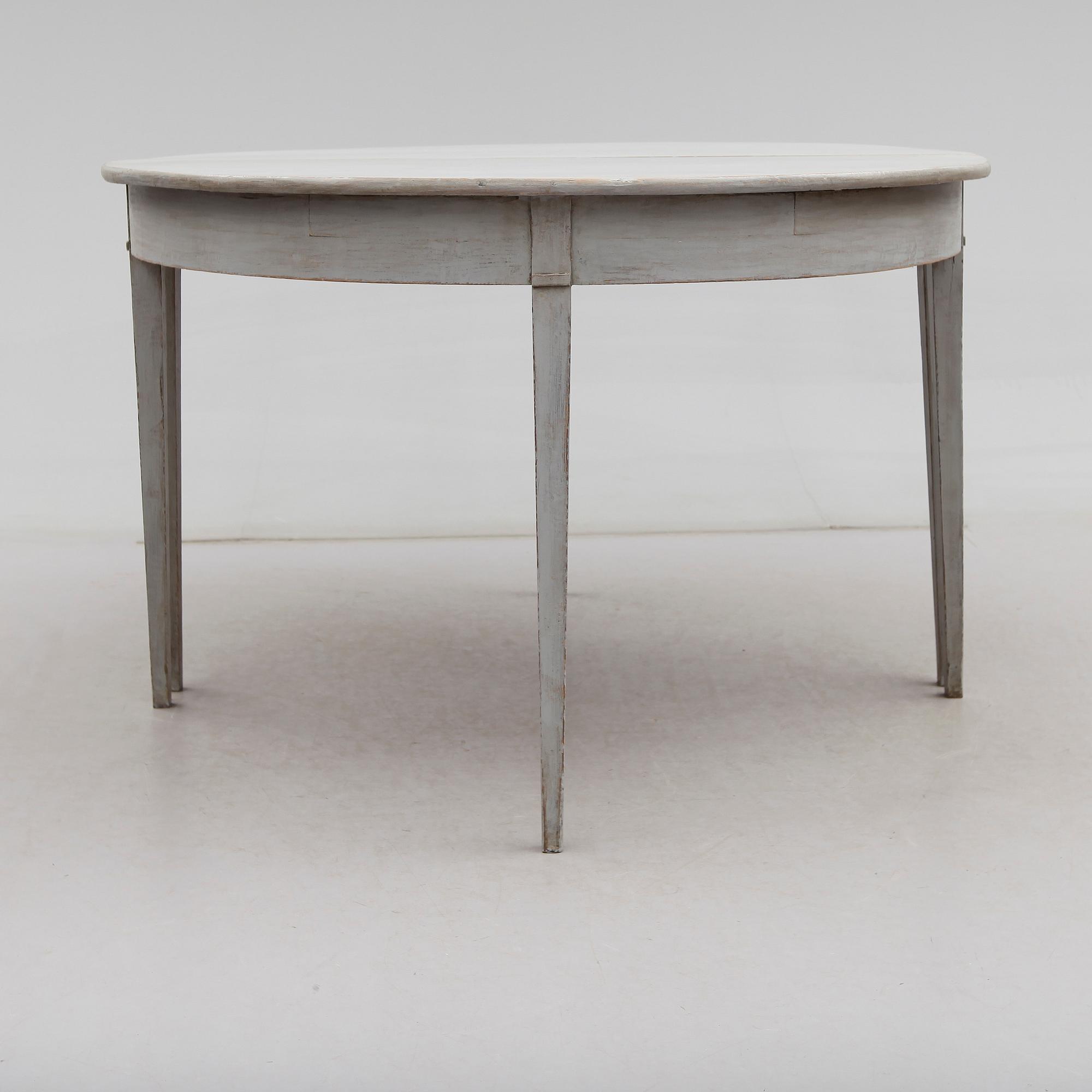 MATBORD, 1800-talets mitt.