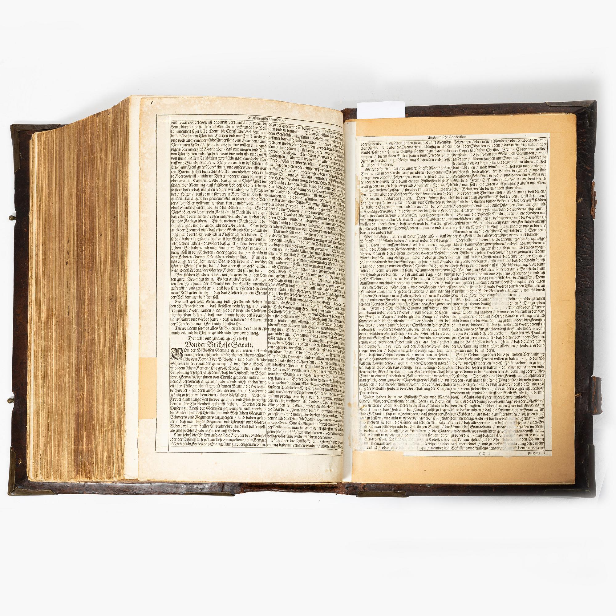 Biblia, Nürnberg 1662, med vackert bemålade gravyrer.