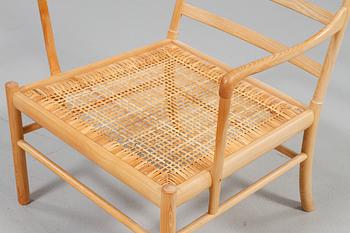 KARMSTOLAR, ett par, "Colonial Chair", Ole Wanscher, 1900-talets fjärde kvartal.
