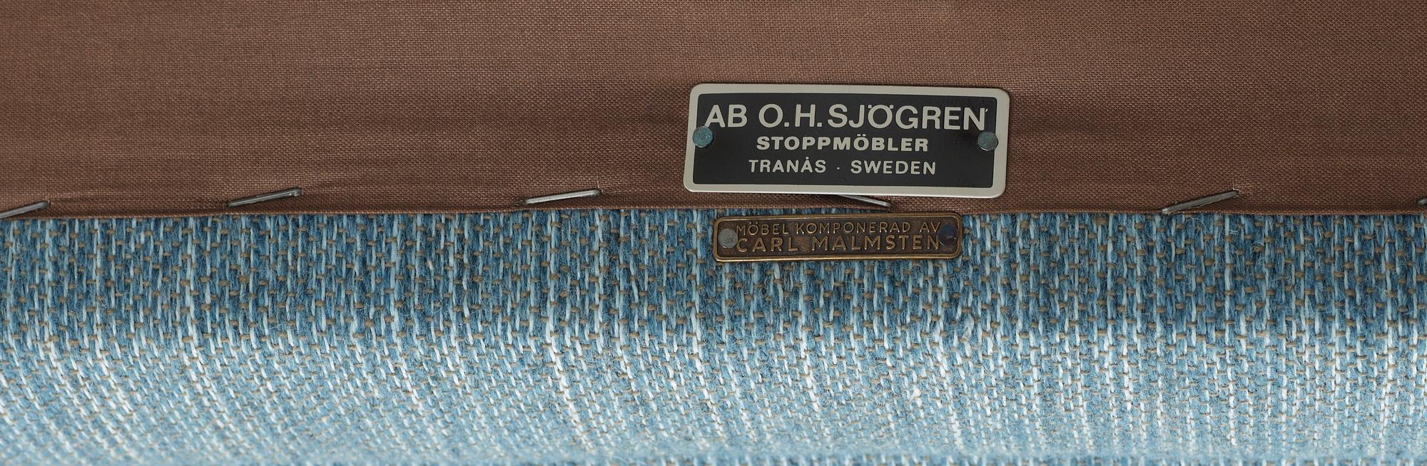 SOFFA. "Samsas", Carl Malmsten, OH Sjögren Tranås.
