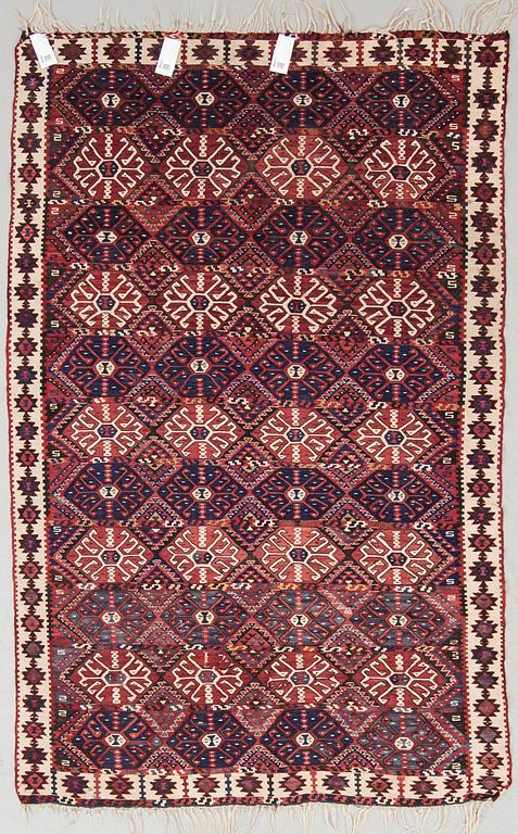 MATTA, Kelim, orientalisk, 1900-talets slut, ca 224 x 140 cm.
