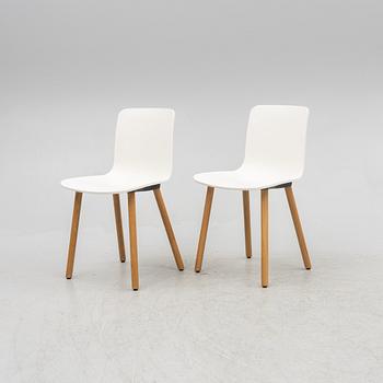 Jasper Morrison,  a set of six 'HAL' chairs, Vitra 2015.