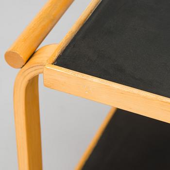 Alvar Aalto, serveringsvagn, modell 98, O.Y. Huonekalu- ja Rakennustyötehdas A.B. 1900-talets mitt.