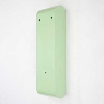 Martin Jämtlid, a lacquered metal wall shelf, Sweden 1993.