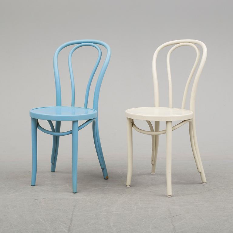 A set of six IKEA Öglan chairs, 1970/80's.