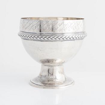 A Swedish Silver Bowl, mark of K Anderson, Stockholm 1911.